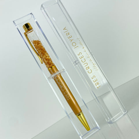 Lapicero Gold Efecto 18k*