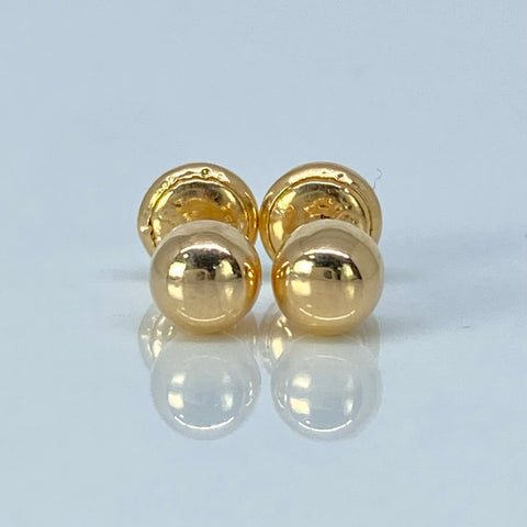 Topos Bolas Lisas Oro amarillo 0,6 Gr / 5 mm †