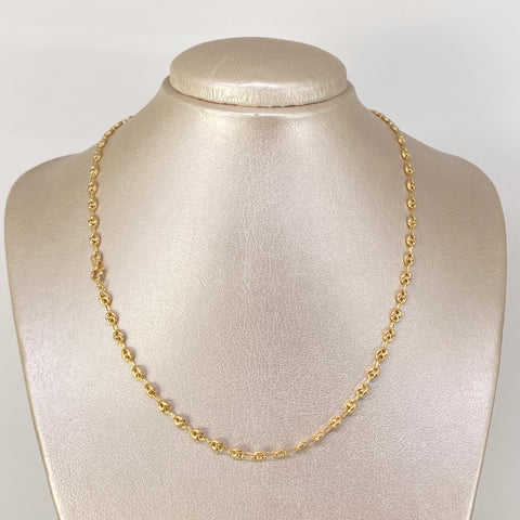 Cadena GC Oro amarillo 18k 5,45 Gr / 4 mm / 45 Cm †