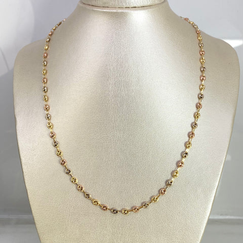 Cadena GC Tres oros 18k 6,60 Gr / 3,9 mm / 50 Cm *