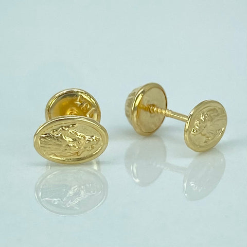 Topos Virgen Del Carmen Oro amarillo 18k 0,6 Gr / 5 mm