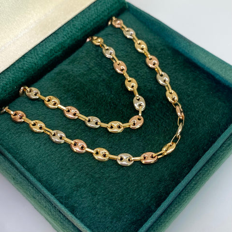 Cadena GC Tres oros 18k 9,56 Gr / 4,4 mm / 61 Cm