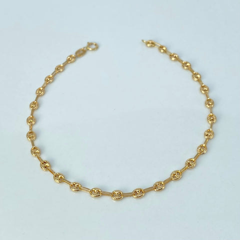 Pulso GC Diamantado Oro amarillo 2,30 Gr / 3,3 mm / 20 Cm †
