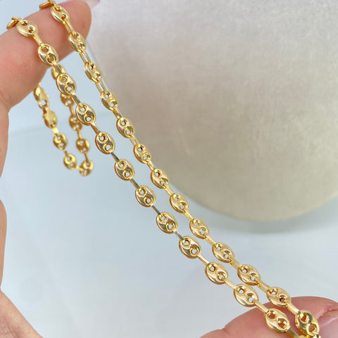 Cadena GC Oro amarillo 18k 7,25 Gr / 4,5 mm / 45 Cm