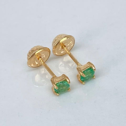Topos Esmeraldas 28PTS Oro amarillo 18k 0,6 Gr / 3,3 mm *
