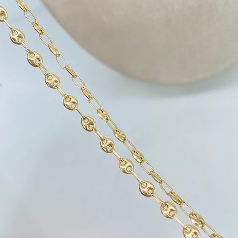 Cadena GC Oro amarillo 18k 4,61 Gr / 3,3 mm / 50 Cm