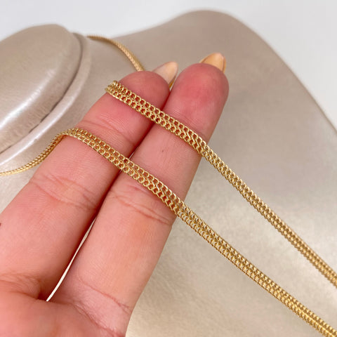 Cadena ● Sedusa Oro amarillo 18k 5,35 Gr / 4 mm / 60 Cm *