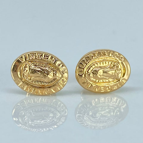 Topos Virgen Guadalupe Oro amarillo 0,9 Gr / 7,7 mm
