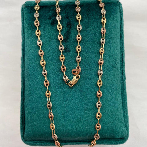 Cadena GC Tres oros 18k 5,33 Gr / 46 Cm