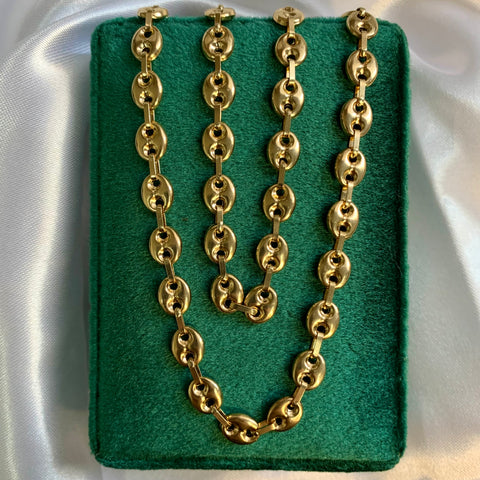 Cadena GC Oro amarillo 18k 14,19 Gr / 6 mm / 62 Cm *