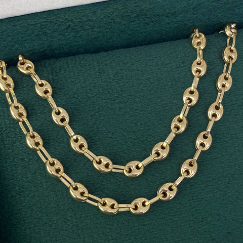 Cadena GC Oro amarillo 18k 6,62 Gr / 4 mm / 40 Cm