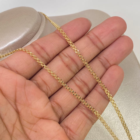 Cadena ● China Oro amarillo 18k 3,1 Gr / 2,7 mm / 50 Cm †