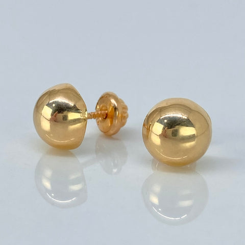 Topos Media Bola Lisa Oro amarillo 1,02 Gr / 8 mm