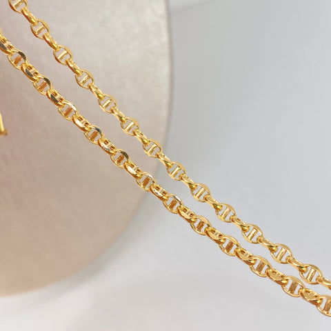Cadena ● GC Italy Oro amarillo 18k +1 / 5,3 Gr / 3 mm / 60 Cm †