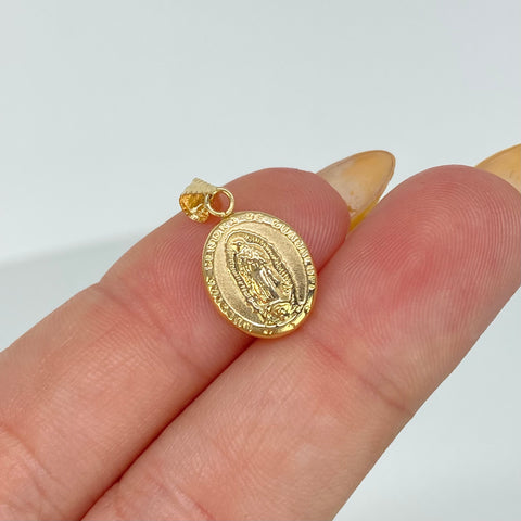 Dije Virgen Guadalupe Oro amarillo 0,65 Gr / 2 Cm *
