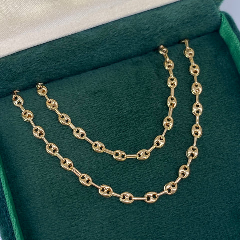 Cadena GC Oro amarillo 18k 5,92 Gr / 3,1 mm / 60 Cm *