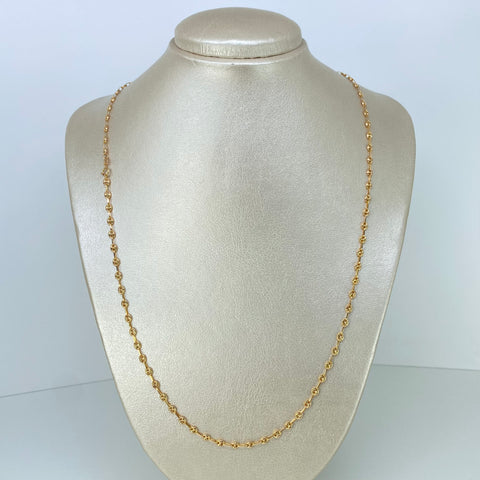 Cadena GC Oro amarillo 5,93 Gr / 3,3 mm / 60 Cm