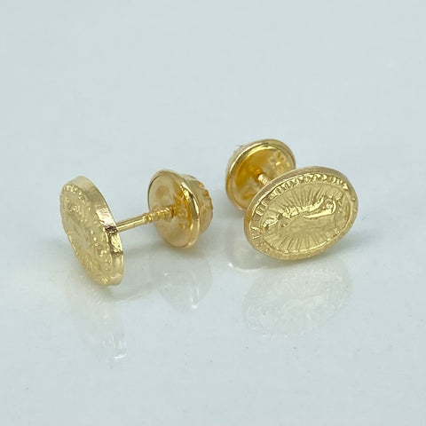 Topos Virgen Guadalupe Oro amarillo 18k 0,71 Gr / 6,7 mm