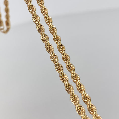 Cadena ● Lazo Oro amarillo 18k +1 / 5,15 Gr / 2,7 mm / 50 Cm *