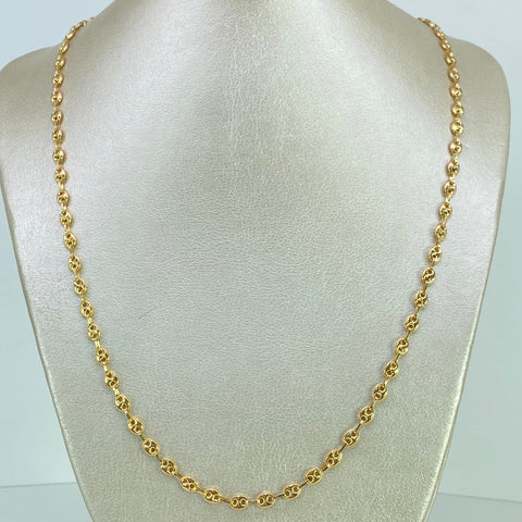 Cadena GC Oro amarillo 18k 9,85 Gr / 4,5 mm / 60 Cm *