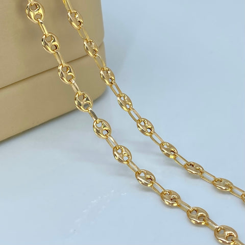 Cadena GC Oro amarillo 18k 5,83 Gr / 4 mm / 45 Cm