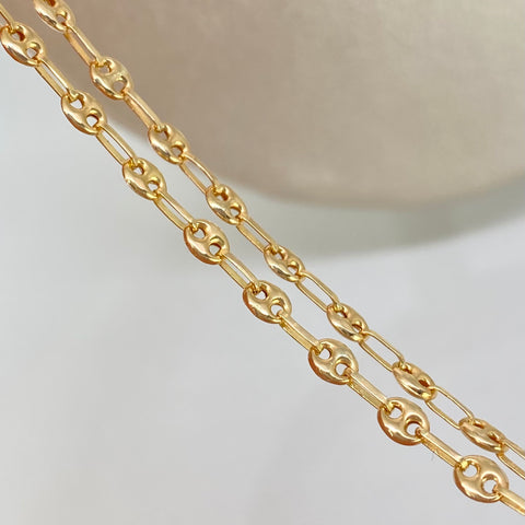 Cadena GC Oro amarillo 18k 5,15 Gr / 3 mm / 51 Cm
