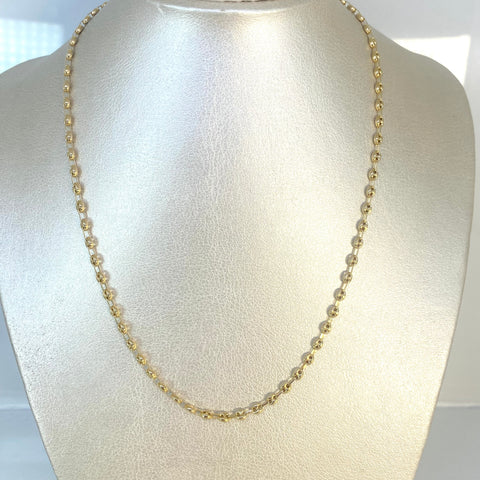 Cadena GC Oro amarillo 18k 4,44 Gr / 3,3 mm / 45 Cm *