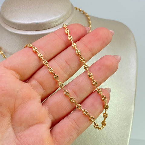 Cadena GC Oro amarillo 18k 5,08 Gr / 3,3 mm / 44 Cm *