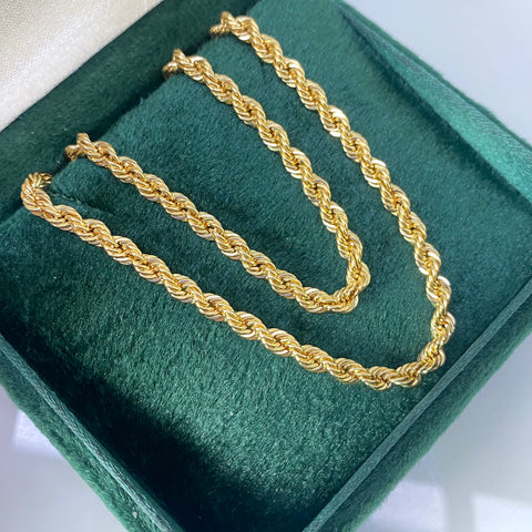 Cadena Italy Lazo Oro amarillo 18k +1 / 8,37 Gr / 3,5 mm / 45,5 Cm *