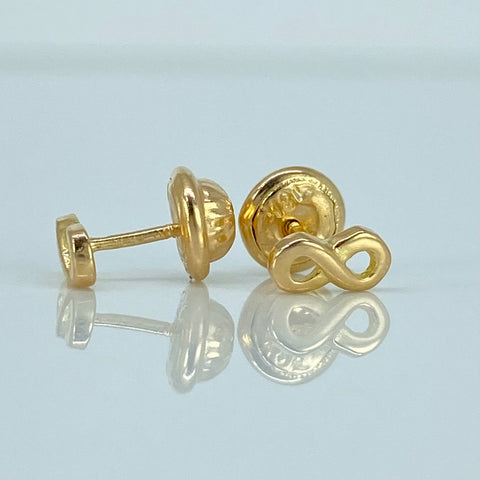 Topos Infinito Oro amarillo 18k 0,72 Gr / 6 mm  *