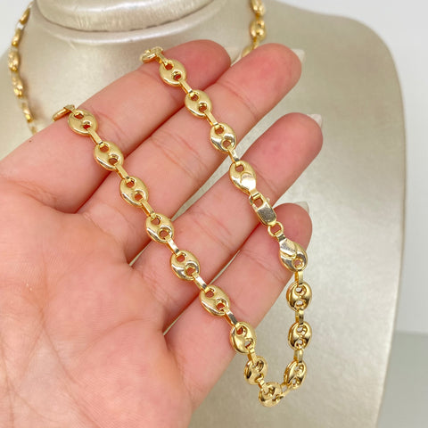 Cadena GC Oro amarillo 18k 12,11 Gr / 6,5 mm / 52 Cm *