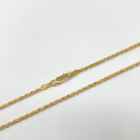 Cadena Italy Lazo Oro amarillo 18k +1 / 1,75 Gr / 1,5 mm / 45,5 Cm