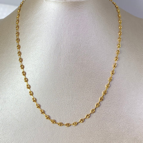 Cadena GC Oro amarillo 18k 4,27 Gr / 3,1 mm / 42 Cm