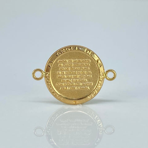 Herraje Angel De La Guarda Oro amarillo 1,25 Gr / 2,2 Cm