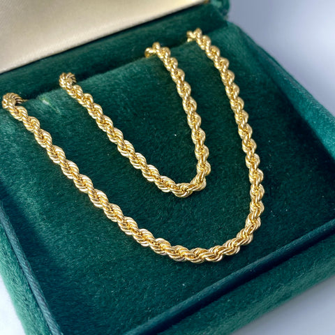 Cadena Italy Lazo Oro amarillo 18k +1 / 8,30 Gr / 3 mm / 60 Cm *