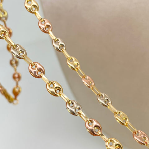 Cadena GC Tres oros 18k 7,85 Gr / 4,2 mm / 50 Cm *