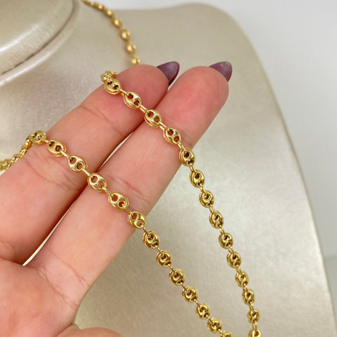 Cadena GC Oro amarillo 18k 7,40 Gr / 4 mm / 50 Cm *