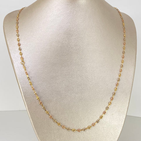 Cadena GC Tres oros 18k 5,96 Gr / 3,3 mm / 60 Cm