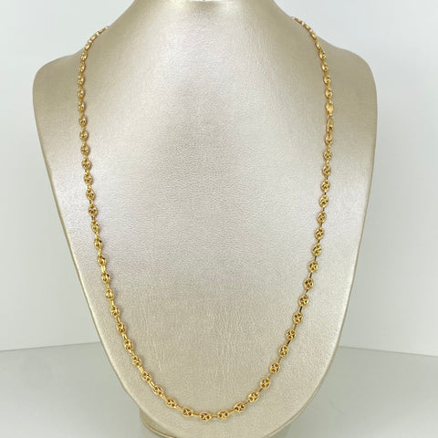 Cadena GC Oro amarillo 18k 9,80 Gr / 4,5 mm / 61 Cm *