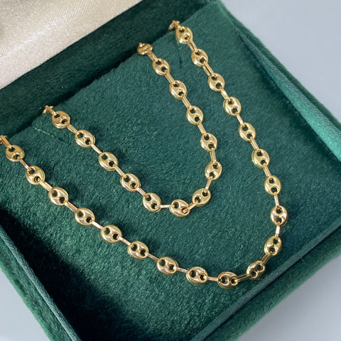 Cadena GC Oro amarillo 18k 8,17 Gr / 4 mm / 60,5 Cm