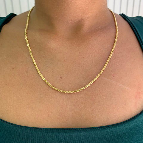 Cadena Italy Lazo Oro amarillo 18k +1 / 3,5 Gr / 2,2 mm / 50 Cm