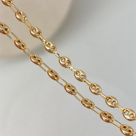 Cadena GC Oro amarillo 18k 5,46 Gr / 3,3 mm / 50 Cm *