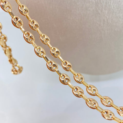 Cadena GC Oro amarillo 18k 7,53 Gr / 4,5 mm / 45 Cm *