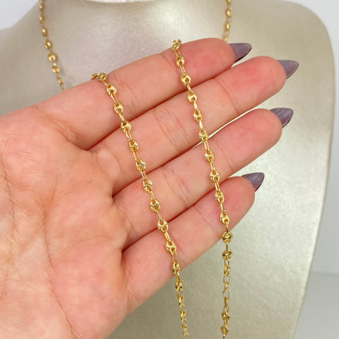 Cadena GC Oro amarillo 18k 6,16 Gr / 3,3 mm / 60 Cm *