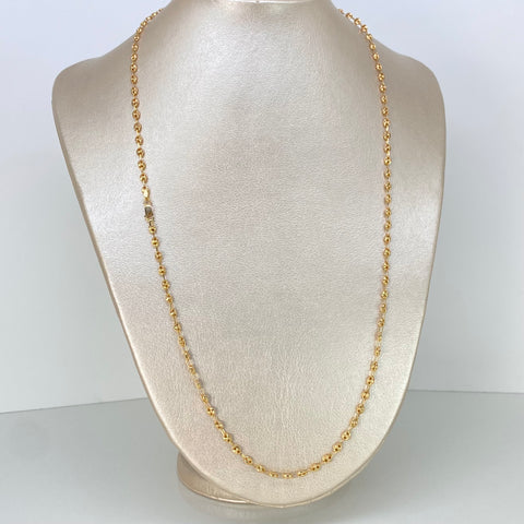 Cadena GC Diamantado Oro amarillo 7,01 Gr / 3,3 mm / 60 Cm