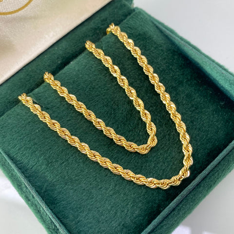 Cadena Italy Lazo Oro amarillo 18k +1 / 8,32 Gr / 3 mm / 60 Cm *