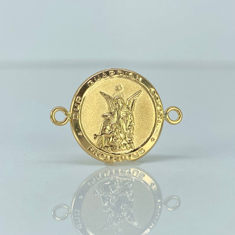 Herraje Angel De La Guarda Oro amarillo 18k 1,25 Gr / 2,3 Cm  *