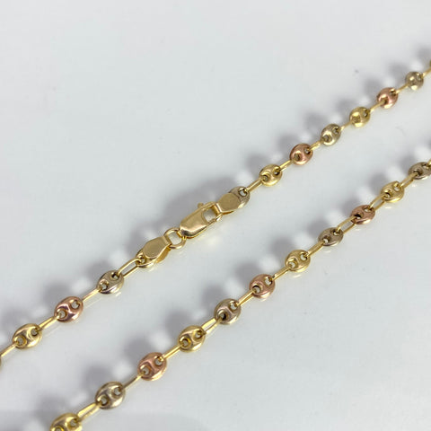 Cadena GC Tres oros 18k 6,05 Gr / 3,2 mm / 60 Cm *