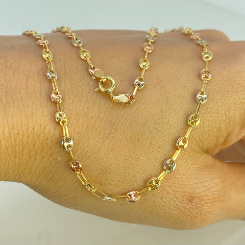 Cadena GC Tres Oros 18k 5,02 Gr / 3,3 mm / 50 Cm *