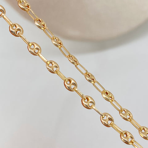 Cadena GC Oro amarillo 18k 4,10 Gr / 3 mm / 40,5 Cm